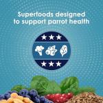 Kaytee Forti-Diet Pro Health Pet Parrot Bird Food, 8 Pound