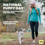 MalsiPree On The Go Dog Water Bottle Dispenser - 12 oz Pink - Leak-Proof Lock & One-Hand Operation - Dog Water Bowl - Pet Travel Bottle with Built-in Bowl, Travel Ready BPA-Free Pet Supplies