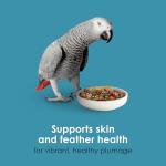 Kaytee Forti-Diet Pro Health Pet Parrot Bird Food, 8 Pound