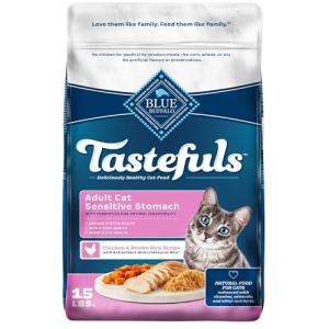 Blue Buffalo Tastefuls Dry Food for Cats, 15 lb