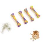 Colorful 30-Pack Catnip Spring Tube Toys