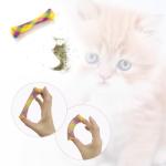 Colorful 30-Pack Catnip Spring Tube Toys