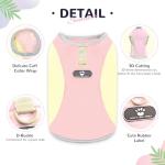 AXIIJGL Dog Cooling Vest with D-Ring Dog Tshirt Sun Protection Small Puppy Clothes for Girls Boys Stretchy Shirts for Dogs Lightweight Breathable Shirt French Bulldog Frenchie Dachshund Clothes