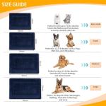 Dog Bed Mat - Reversible Dog Crate Bed Mats, Soft & Breathable Kennel Pad, Durable Crate Bed for Small Dogs & Cats