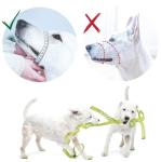 Gentle Muzzle Guard for Dogs - Prevents Biting and Unwanted Chewing Safely – New Secure Comfort Fit - Soft Neoprene Padding – No More Chafing – Training Guide Helps Build Bonds with Pet (L, Pink)