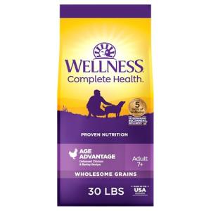 Wellness Natural Senior Dog Food, Chicken & Barley