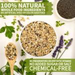 KikiBirds Premium Parrot Food| Protein-Rich Low-Fat Formula | Cockatiel, Conure, Lovebird, Quaker, Parrotlet | No Corn, Soy, Peanuts | Gourmet Whole Grains & Seeds | Daily Maintenance Blend (1 lb)