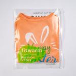 Fitwarm Happy Easter Bunny Dog Shirt, Easter Dog Clothes for Small Dogs Boy Girl, Cute Pet Outfit, Green, Blue, White, Orange, Large