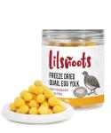 LILSNOOTS Freeze Dried Quail Egg Yolk 9.2oz Single Ingredient Pet Treats for Dogs, Cats, Healthy Freeze-Dried Pet Food Grain&Gluten&Rawhide Free No Additives Training Treats