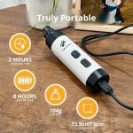 Heusom Silent Groom Pro Pet Nail Grinder | Whisper Quiet Claw Trimmer for Dogs, Cats and Other Animals | Safe & Stress Free Nail Grooming, Ideal for Sensitive Dogs of All Breeds & Sizes