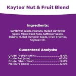 Kaytee Nut & Fruit Blend Bird Food 5 lbs