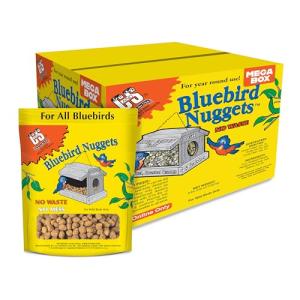 C&S Wild Bird Bluebird Suet Nuggets Mega Box, 8 Pounds