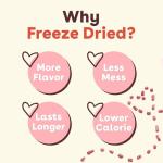 Pupford Freeze Dried Training Treats for Dogs & Puppies, 475+ Three Ingredient Bites (Beef Liver, 4 oz)