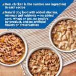 Nature’s Recipe Chicken, Salmon and Turkey Recipes Variety Pack Wet Dog Food, 12-2.75 oz. Cups, 2 Count