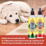 Bodhi Dog Not Here! Spray & Potty Training Spray - Dog Training Corrector for Indoor/Outdoor Use - Stops Urination & Marking - Housebreaking Solution Bundle for Dogs & Puppies (8 Fl Oz)
