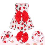 choyaxo 4pcs Cute Dog Dress Pet Dress Puppy Skirt Summer Pet Clothes for Puppy Small Cats