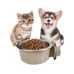 2Pcs Pets Lightweight Stainless Steel Bowl,Removable Stainless Steel Pet Hanging Food Water Feeder Bowl for Puppy Dog Cat Rabbit Ferret Bird Gunea Pigs (Small)