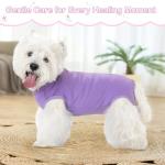 Coppthinktu Dog Surgery Suit Recovery Suit for Dogs Cat After Surgery Female, Dog Onesie Suitical Neuter Puppy Spay Shirts, Post-Op Bodysuit Pajamas Anti Licking Abdominal Wounds Cone Alternative