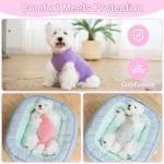 Coppthinktu Dog Surgery Suit Recovery Suit for Dogs Cat After Surgery Female, Dog Onesie Suitical Neuter Puppy Spay Shirts, Post-Op Bodysuit Pajamas Anti Licking Abdominal Wounds Cone Alternative