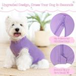 Coppthinktu Dog Surgery Suit Recovery Suit for Dogs Cat After Surgery Female, Dog Onesie Suitical Neuter Puppy Spay Shirts, Post-Op Bodysuit Pajamas Anti Licking Abdominal Wounds Cone Alternative