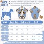 XGDMEIL Small Dog Sweaters Cute Bear Knitted Dog Cardigans Clothes for Small Medium Dogs Soft Pet Puppy Cat Knitting Outfits Fall Winter Warm Boy Girl Dogs Knitwear Coat Apparel（Blue,X-Small）