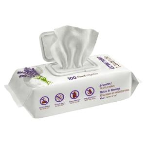 Lavender Pet Grooming Wipes for Dogs & Cats