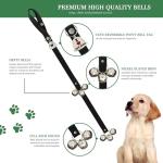 Caldwell's Pet Supply Co. Dog Potty Bells, Dog Door Bell, Bells to Go Outside, Potty Training Bell, Dogs Doorbell, Dogs Potty Doorbell, Ring to Go Pee, All Breed Puppy Training Tool