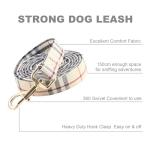 SuperBuddy Dog Collar and Leash,Breathable Adjustable Dog Collar-Safe Buckle-Collars for Small Medium Large Pet