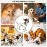 Glittme 4 Pack Dog Pajamas for Small Dogs Girl Boy, Soft Stretchy Puppy Onesies Jumpsuit, Breathable Pet Pjs Clothes for Sleeping & Anti-Shedding, Cute Doggy Apparel Vest