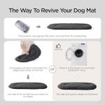 Bedsure Washable Dog Crate Pad for Small Dogs, Anti-Slip Puppy Kennel Dog Bed for Crate - Ultra Soft Fleece Flat Thin Pet Mat (Not Chew Proof), Brown 23"x17"