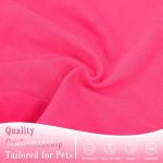 Stylish Cotton Dog Shirt with Print, Soft & Breathable, All-Season Comfort, Fits Most Breeds - Perfect Pet Apparel for Small, Medium, Large Dogs.Rosered&m