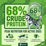 Sensrit Dried Chicken Slices for Dogs - 100% Pure Chicken Breast, Single Ingredient Protein Treats - Freeze-Dried Style, Healthy Training Rewards for All Breeds, High Value