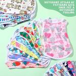 Paterr 25 Pcs Dog Shirts Printed Puppy Clothes Breathable Cartoon T Shirt for Dog Soft Puppy Clothing Lovely Pet Shirts Outfits for Pet Dogs Cats Summer Party Holiday, 25 Styles (Size: S)