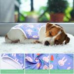 Paterr 25 Pcs Dog Shirts Printed Puppy Clothes Breathable Cartoon T Shirt for Dog Soft Puppy Clothing Lovely Pet Shirts Outfits for Pet Dogs Cats Summer Party Holiday, 25 Styles (Size: S)