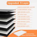 Sixheels Dog Back Seat Cover Hard Bottom Truck Back Seats Protector, Large Backseat Extender for Dogs, Car Pet Rear Seat Covers Waterproof Dog Hammock Travel Accessories for Truck