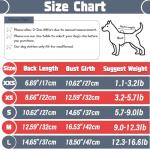 4 Pieces Dog Clothes for Small Dogs Girl Boy Summer Puppy Clothes for Chihuahua Yorkie Soft Cute Pattern Dog Shirt Spring Pet Cat Clothing Pink Rose Red Green XXS~M (Grey,Red,Black,Green, Medium)