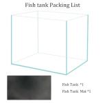 Vimvins 5 Gallon Glass Fish Tank, Easy to Maintain Small Aquarium for Betta/Goldfish/Snails/Shrimp and Aquatic Planting.