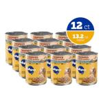 Pedigree Chopped Ground Dinner Adult Soft Wet Dog Food Chicken & Rice Dinner, Canned Dog Food, 13.2 oz. Cans, 12 Count
