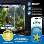 Tank Pals: Sandy The Bio-Support Starfish - 1 Pack, Yellow- Promotes A Healthy Balanced Aquarium Ecosystem, Probiotic Growth, Tank Environment Control