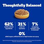 Pedigree Chopped Ground Dinner Adult Soft Wet Dog Food Chicken & Rice Dinner, Canned Dog Food, 13.2 oz. Cans, 12 Count