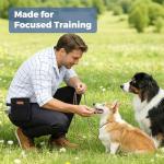 PawistaPal Dog Treat Pouch for Pet Training, One-Hand Magnetic Closure, Hands-Free Treat Bag with Silicone Liner, No Mess No Smell