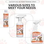 Qucship 16oz Effective Dog Stay Away Spray for Training – Psafe Pet Training Aid to Stop Inappropriate Peeing - Stop Dog Urinating in House with No More Peeing in House