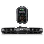 hygger Aquarium Wave Maker, Adjustable Cross Flow Pump with LED Display Controller, Magnetic DC 24V Aquarium Powerhead for Freshwater and Marine Reef Aquariums Up to 135 Gallon (18w)