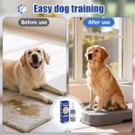 QHZ Potty Training Spray for Dogs – Indoor & Outdoor Use Puppy Toilet Training Aid to Encourage Proper Bathroom Behavior, Helps Stop Accidents & Build Good Habits, 100ML
