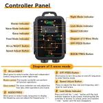 hygger Aquarium Wave Maker, Adjustable Cross Flow Pump with LED Display Controller, Magnetic DC 24V Aquarium Powerhead for Freshwater and Marine Reef Aquariums Up to 135 Gallon (18w)