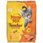 Meow Mix Tender Centers, Salmon & White Meat Chicken Flavors, Dry Cat Food, 20 lb. Bag