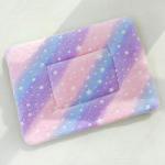 Dog Bed Mat–Soft & Comfortable Puppy Kennel Pad for Crate–Durable Crate Bed & Mat for Dogs & Cats–Ideal for Crate Use (Purple-Star, L:27x19inch, Suit 27 lb Pets)