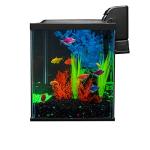 Glofish 10 Gallon Aquarium Fish Tank Kits, Includes LED Lighting and Décor (Amazon Exclusive)