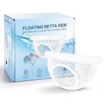 Floating Betta Hide & Shrimp Cave – All-in-One Aquarium Hammock, Feeder, and Safe Resting Spot for Stress-Free Fish Tanks