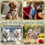 Hillban 9 Pcs Dog Shirts for Small Dogs Male Summer Camouflage Sleeveless Dog T Shirts Puppy Tank Top Breathable Pet Vest Stretchy Dogs Clothes for Daily Wear(Chest 20" Neck 15" Back 14")